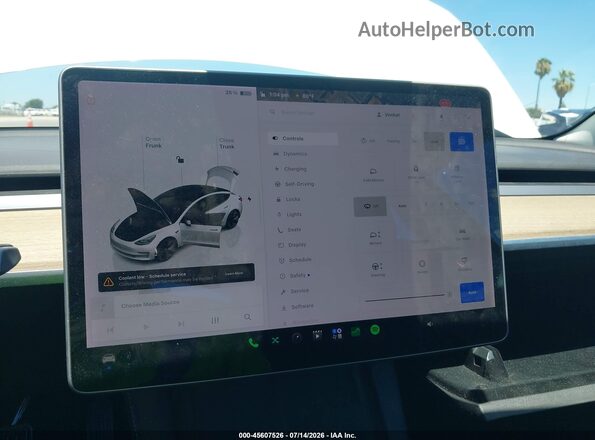5YJ3E1EB1NF202739 2022 TESLA MODEL 3 Белый 