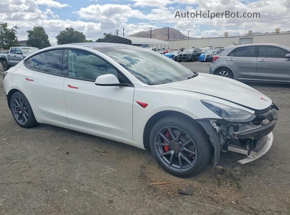 5YJ3E1EB1NF274069 2022 TESLA MODEL White წინა მარჯვენა
