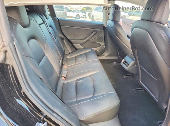 5YJ3E1EB1NF351331 2022 TESLA MODEL Черный Вид задних сидений