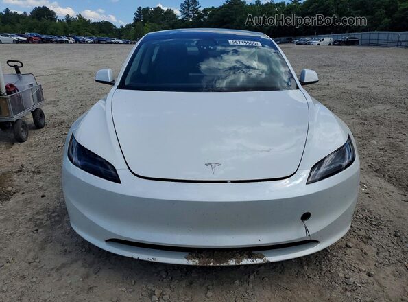 5YJ3E1EB1RF846988 2024 TESLA MODEL White Вид спереду