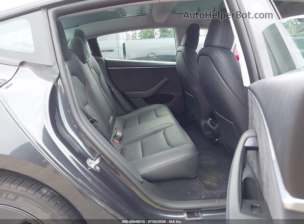 5YJ3E1EB1SF055365 2025 TESLA MODEL 3 Gray Vista de la etiqueta del VIN