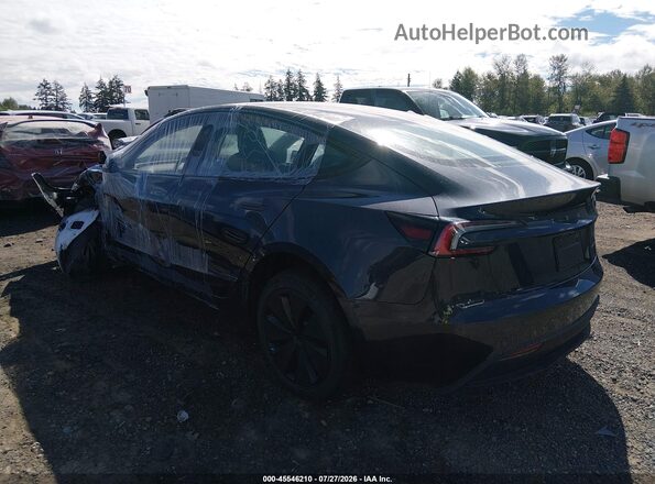 5YJ3E1EB1SF055365 2025 TESLA MODEL 3 Gray Trasero izquierdo