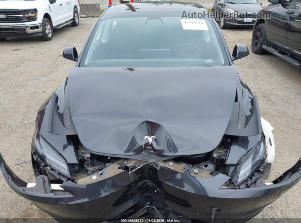 5YJ3E1EB1SF055365 2025 TESLA MODEL 3 Gray Vista trasera