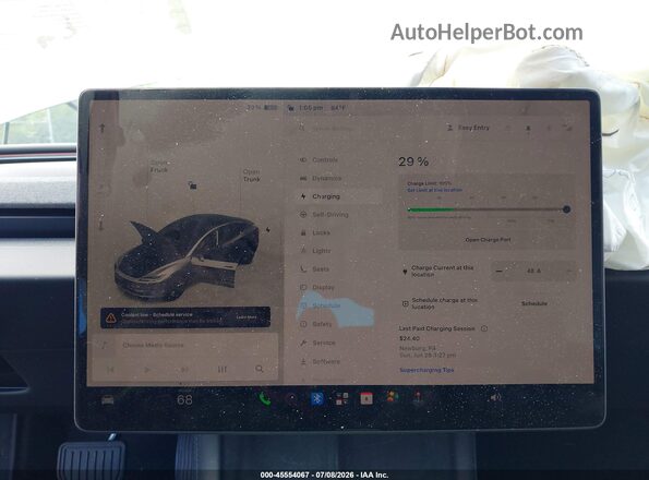 5YJ3E1EB1SF894870 2025 TESLA MODEL 3 Gray 
