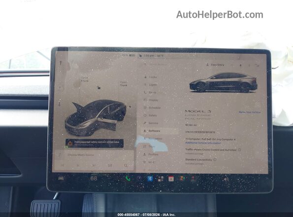 5YJ3E1EB1SF894870 2025 TESLA MODEL 3 Gray 