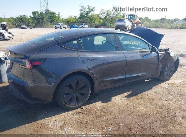 5YJ3E1EB1SF902174 2025 TESLA MODEL 3 Dark Blue Задняя правая четверть