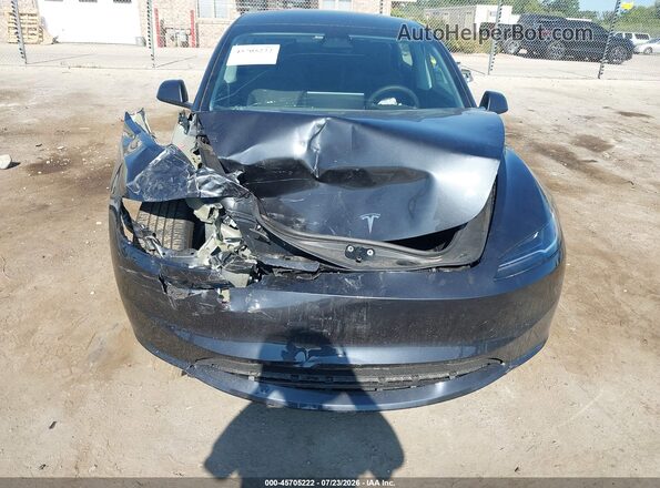 5YJ3E1EB1SF902174 2025 TESLA MODEL 3 Dark Blue Вид спереди