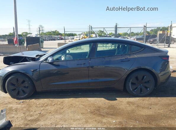 5YJ3E1EB1SF902174 2025 TESLA MODEL 3 Dark Blue Вид задней части салона