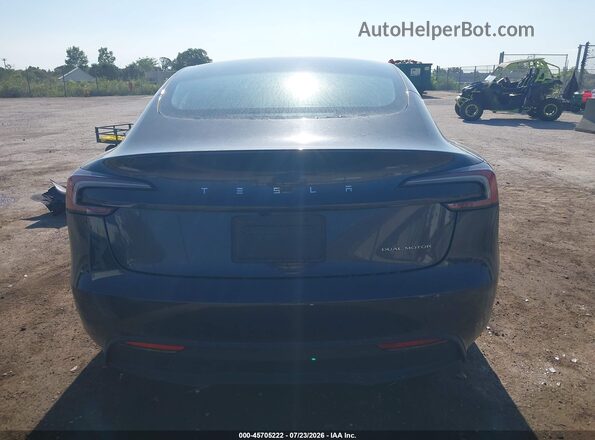 5YJ3E1EB1SF902174 2025 TESLA MODEL 3 Dark Blue 