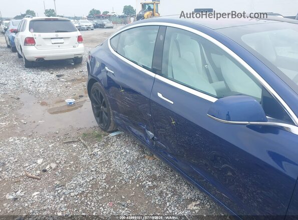 5YJ3E1EB2JF056121 2018 TESLA MODEL 3 Синий Вид спереди