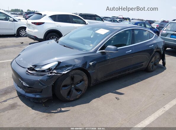 5YJ3E1EB2JF119427 2018 TESLA MODEL 3 Серый Передняя левая четверть