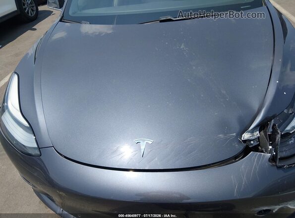 5YJ3E1EB2JF119427 2018 TESLA MODEL 3 Серый Вид сзади