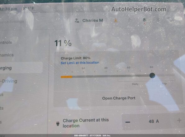 5YJ3E1EB2JF119427 2018 TESLA MODEL 3 Серый 