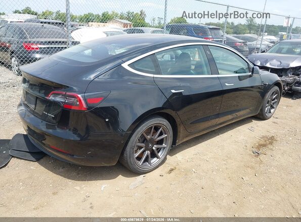 5YJ3E1EB2KF208724 2019 TESLA MODEL 3 Black Tył prawy