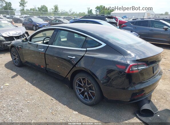 5YJ3E1EB2KF208724 2019 TESLA MODEL 3 Black Tył lewy