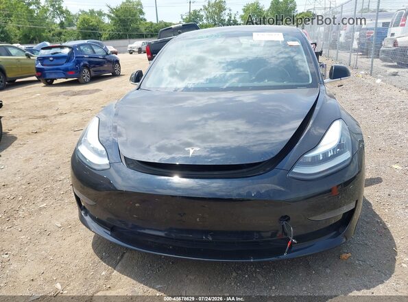 5YJ3E1EB2KF208724 2019 TESLA MODEL 3 Black Widok deski rozdzielczej