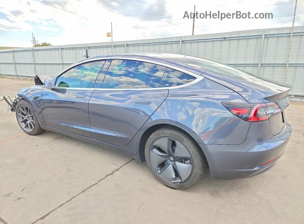 5YJ3E1EB2KF209954 2019 TESLA MODEL Gray Rear left