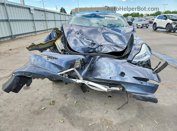 5YJ3E1EB2KF209954 2019 TESLA MODEL Gray Front view