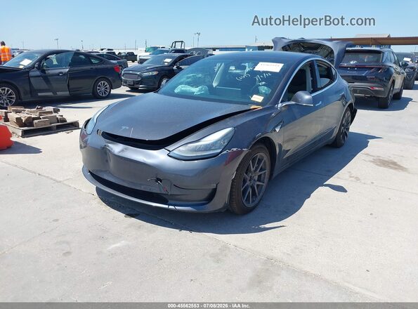 5YJ3E1EB2LF533360 2020 TESLA MODEL 3 Серый Передняя левая четверть
