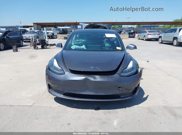 5YJ3E1EB2LF533360 2020 TESLA MODEL 3 Серый Вид щитка приборов