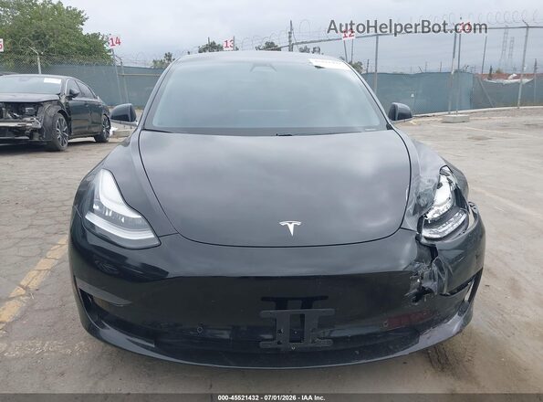 5YJ3E1EB2LF599990 2020 TESLA MODEL 3 Black Widok deski rozdzielczej
