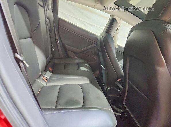 5YJ3E1EB2LF600328 2020 TESLA MODEL Red Հետևի նստատեղերի տեսք