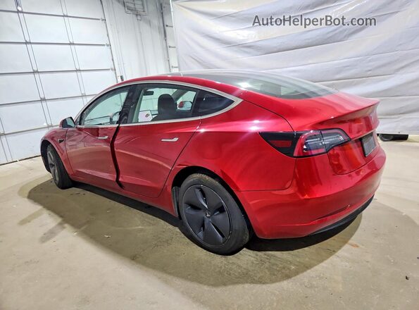 5YJ3E1EB2LF600328 2020 TESLA MODEL Red Հետևի ձախ