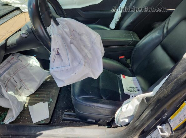 5YJ3E1EB2LF620238 2020 TESLA MODEL Charcoal Front interior view