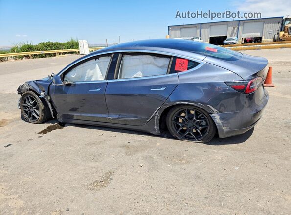 5YJ3E1EB2LF620238 2020 TESLA MODEL Charcoal Rear left