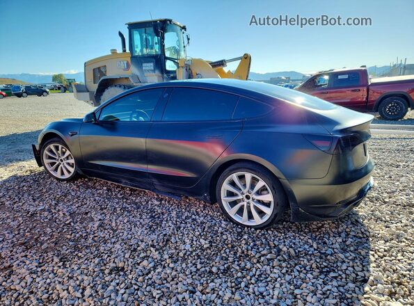 5YJ3E1EB2LF622703 2020 TESLA MODEL Black Trasero izquierdo