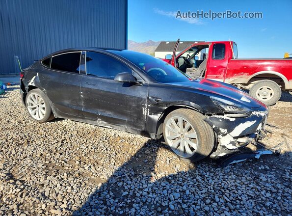5YJ3E1EB2LF622703 2020 TESLA MODEL Black Delantero derecho