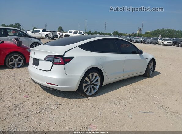 5YJ3E1EB2LF646368 2020 TESLA MODEL 3 White უკანა მარჯვენა