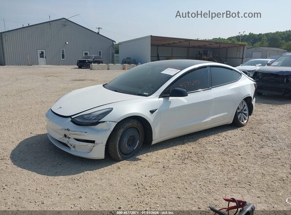 5YJ3E1EB2LF646368 2020 TESLA MODEL 3 White წინა მარცხენა ხედი სამი მეოთხედიდან