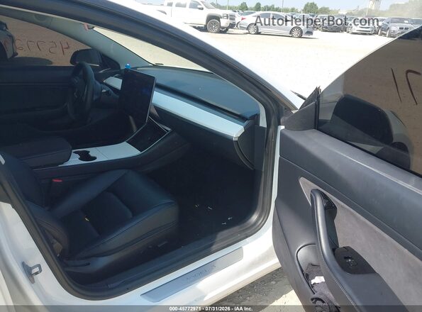 5YJ3E1EB2LF646368 2020 TESLA MODEL 3 White წინა სალონის ხედი