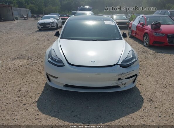 5YJ3E1EB2LF646368 2020 TESLA MODEL 3 White წინა პანელის ხედი
