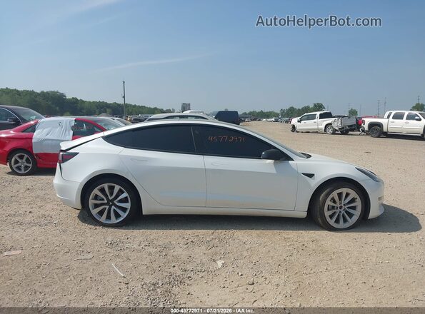 5YJ3E1EB2LF646368 2020 TESLA MODEL 3 White ხელსაწყოთა პანელის ხედი