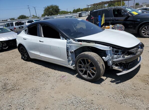 5YJ3E1EB2LF666006 2020 TESLA MODEL White წინა მარჯვენა