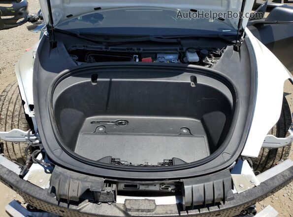 5YJ3E1EB2LF666006 2020 TESLA MODEL White უკანა სალონის ხედი