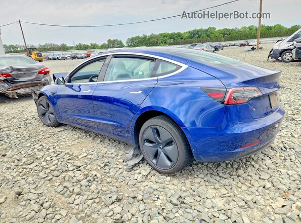 5YJ3E1EB2LF668466 2020 TESLA MODEL Синий Задняя левая четверть