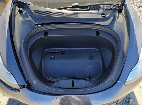 5YJ3E1EB2LF668807 2020 TESLA MODEL Gray Սալոնի հետևի տեսք