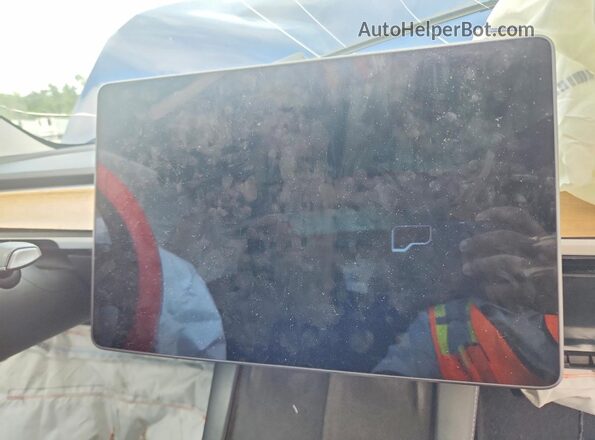 5YJ3E1EB2MF032678 2021 TESLA MODEL Blue Vista del cuadro de instrumentos