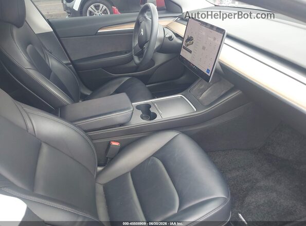 5YJ3E1EB2MF055877 2021 TESLA MODEL 3 Red Սալոնի դիմացի տեսք