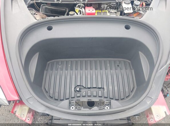 5YJ3E1EB2MF055877 2021 TESLA MODEL 3 Red Հետևի տեսք