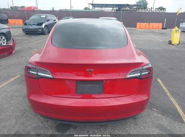 5YJ3E1EB2MF055877 2021 TESLA MODEL 3 Red 