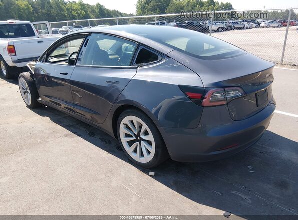5YJ3E1EB2MF862609 2021 TESLA MODEL 3 Gray Tył lewy