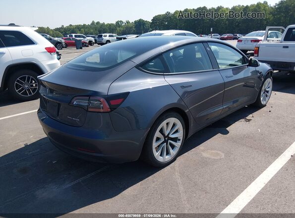 5YJ3E1EB2MF862609 2021 TESLA MODEL 3 Gray Tył prawy