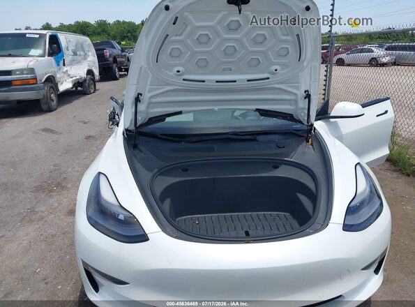 5YJ3E1EB2MF919200 2021 TESLA MODEL 3 Белый Вид сзади