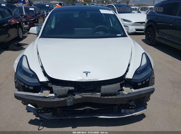 5YJ3E1EB2MF938975 2021 TESLA MODEL 3 Белый Вид спереди