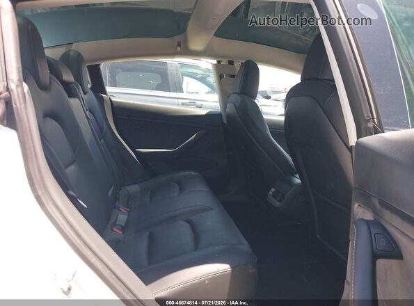5YJ3E1EB2MF938975 2021 TESLA MODEL 3 Белый Вид наклейки с VIN-кодом