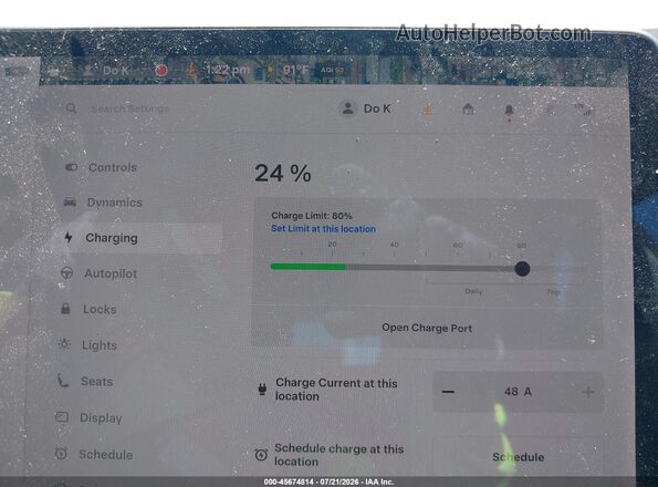 5YJ3E1EB2MF938975 2021 TESLA MODEL 3 Белый 